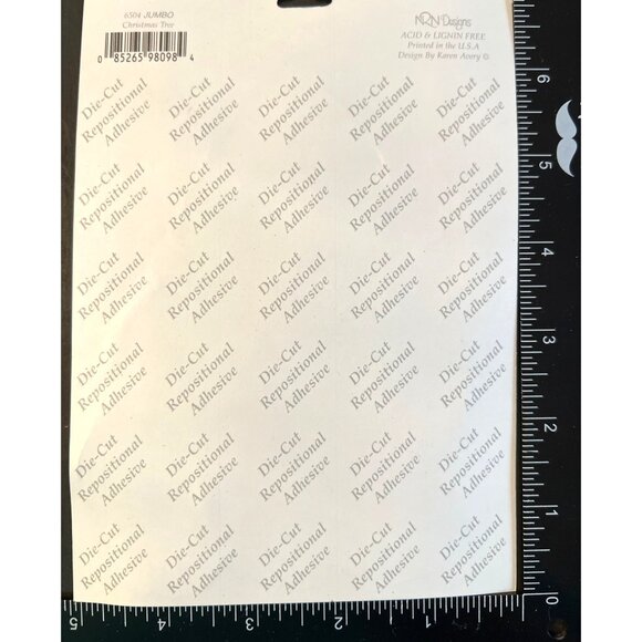 NRN Designs Jumbo Christmas Tree Die-Cut Repositionable Sticker Sheet - Picture 2 of 2